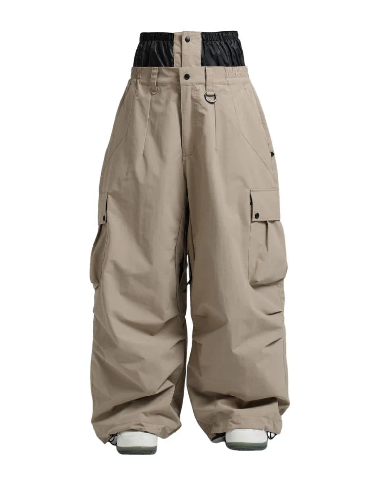 Unisex Hose | baggy Passform mit hohem Bund und Cargotaschen