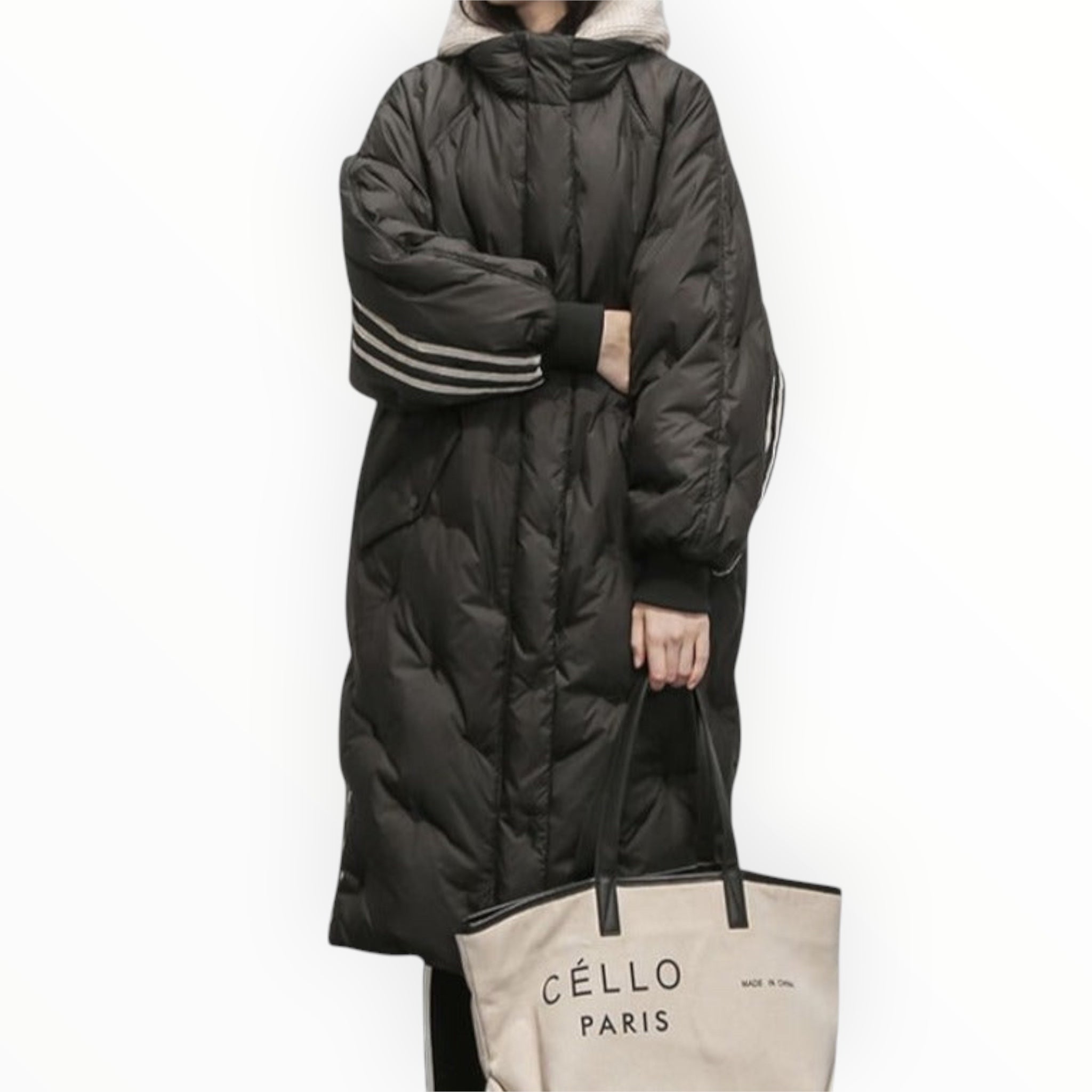 Damen Pufferjacke | Lange Form mit funktionaler Konstruktion