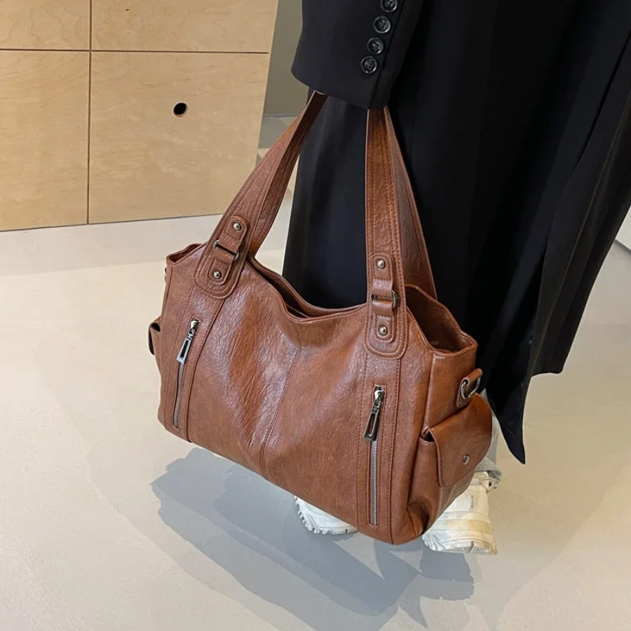 Damen Tasche | Schultertaschen-Form mit verstellbarem Riemen