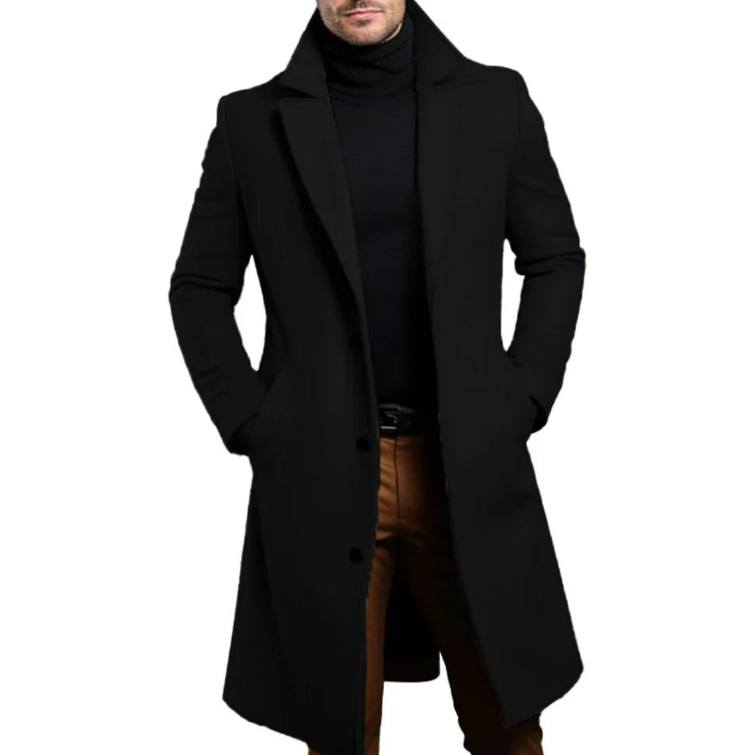 Herren Wintermantel | Langer Schutz für kalte Tage