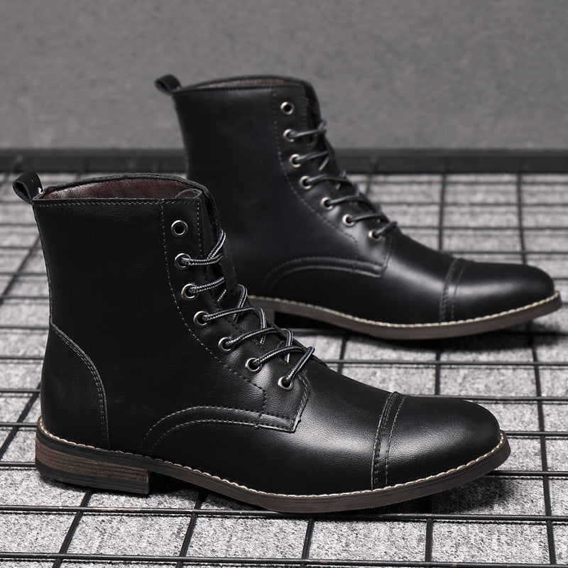 Stiefel Herren | Klassische Form mit Einheitlicher Sohle