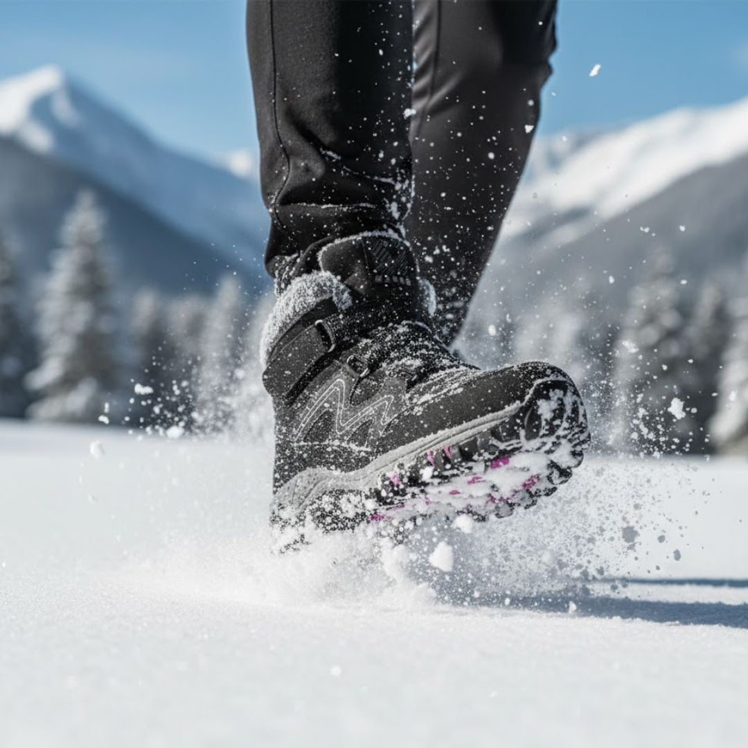Damen Winterstiefel | knöchelhohe Ausführung mit Profilsohle