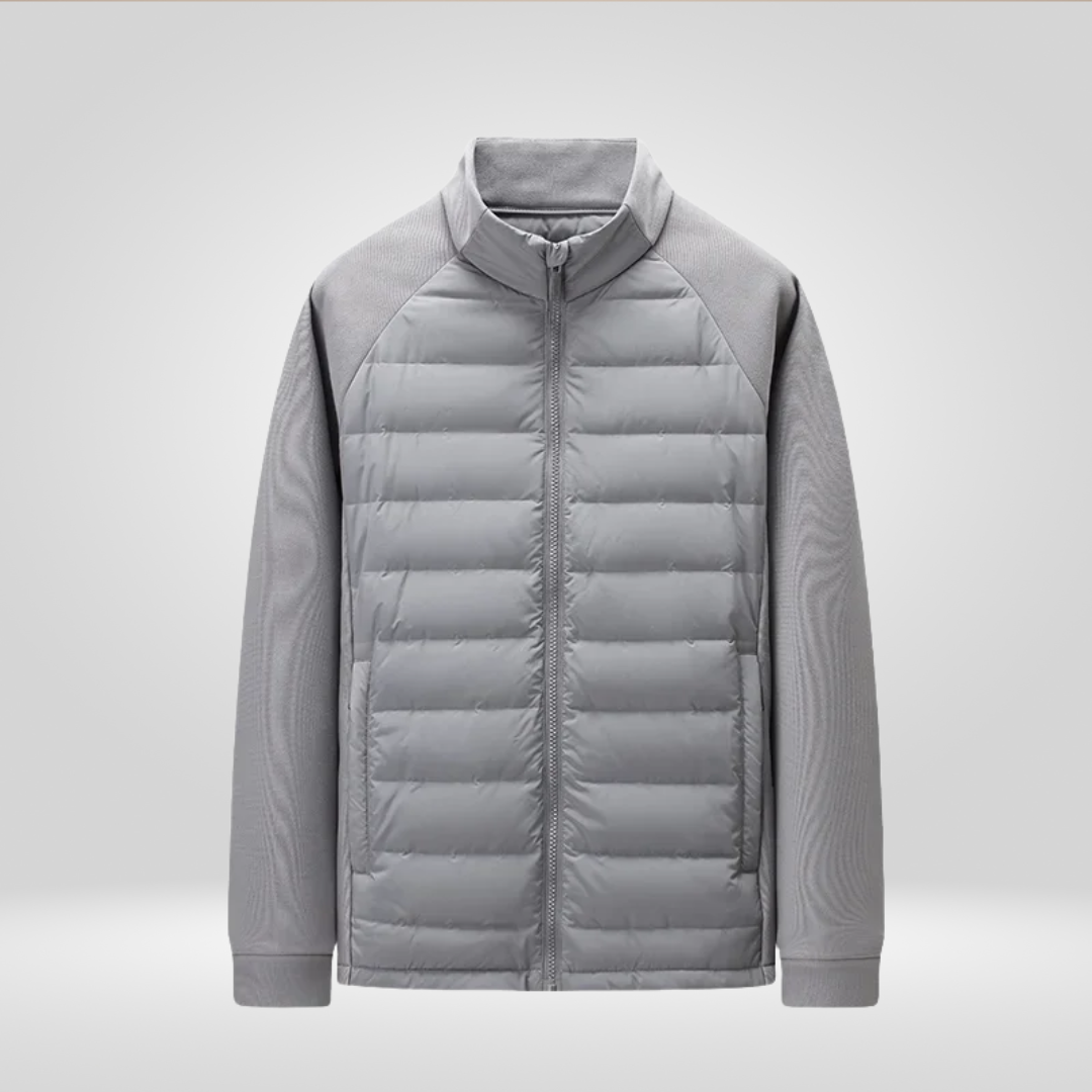 Jacke Herren | Stehkragen Wasserabweisend Gerade Form