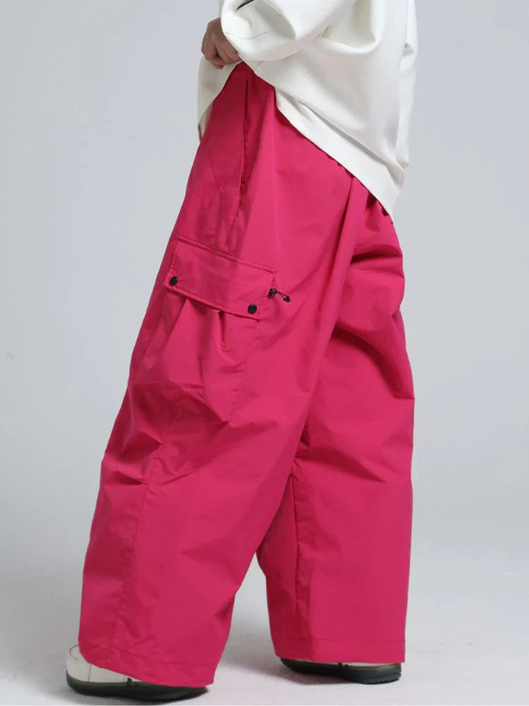 Unisex Hose | baggy Passform mit hohem Bund und Cargotaschen