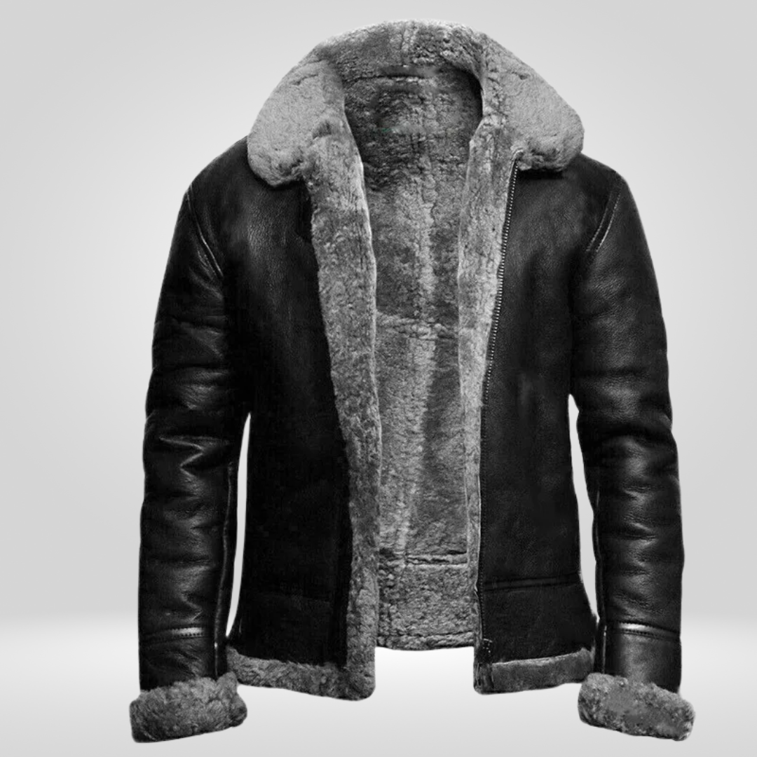 Jacke Herren | Hoher Kragen mit gerader Schnittführung