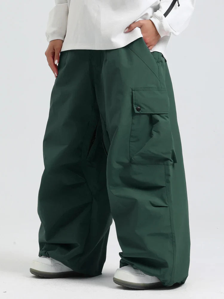 Unisex Hose | baggy Passform mit hohem Bund und Cargotaschen