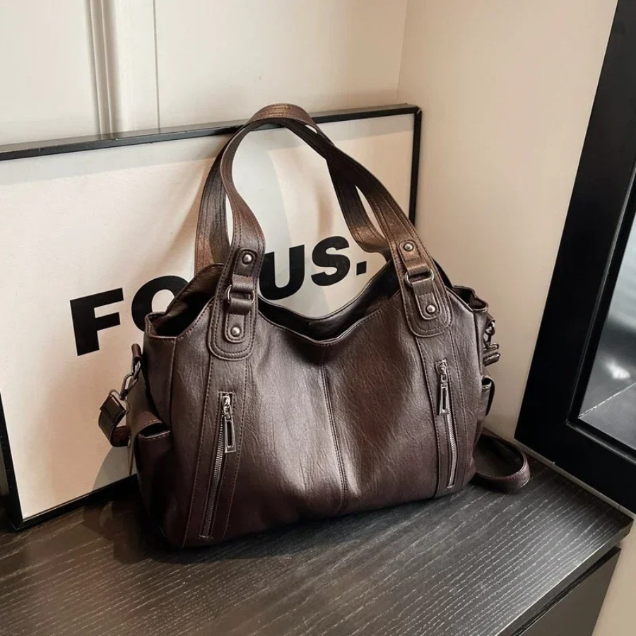 Damen Tasche | Schultertaschen-Form mit verstellbarem Riemen