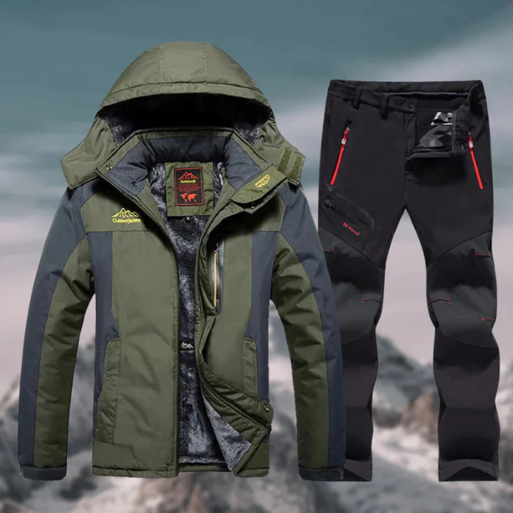 Herren Set | Kombination aus Jacke und Hose in zweiteiliger Form