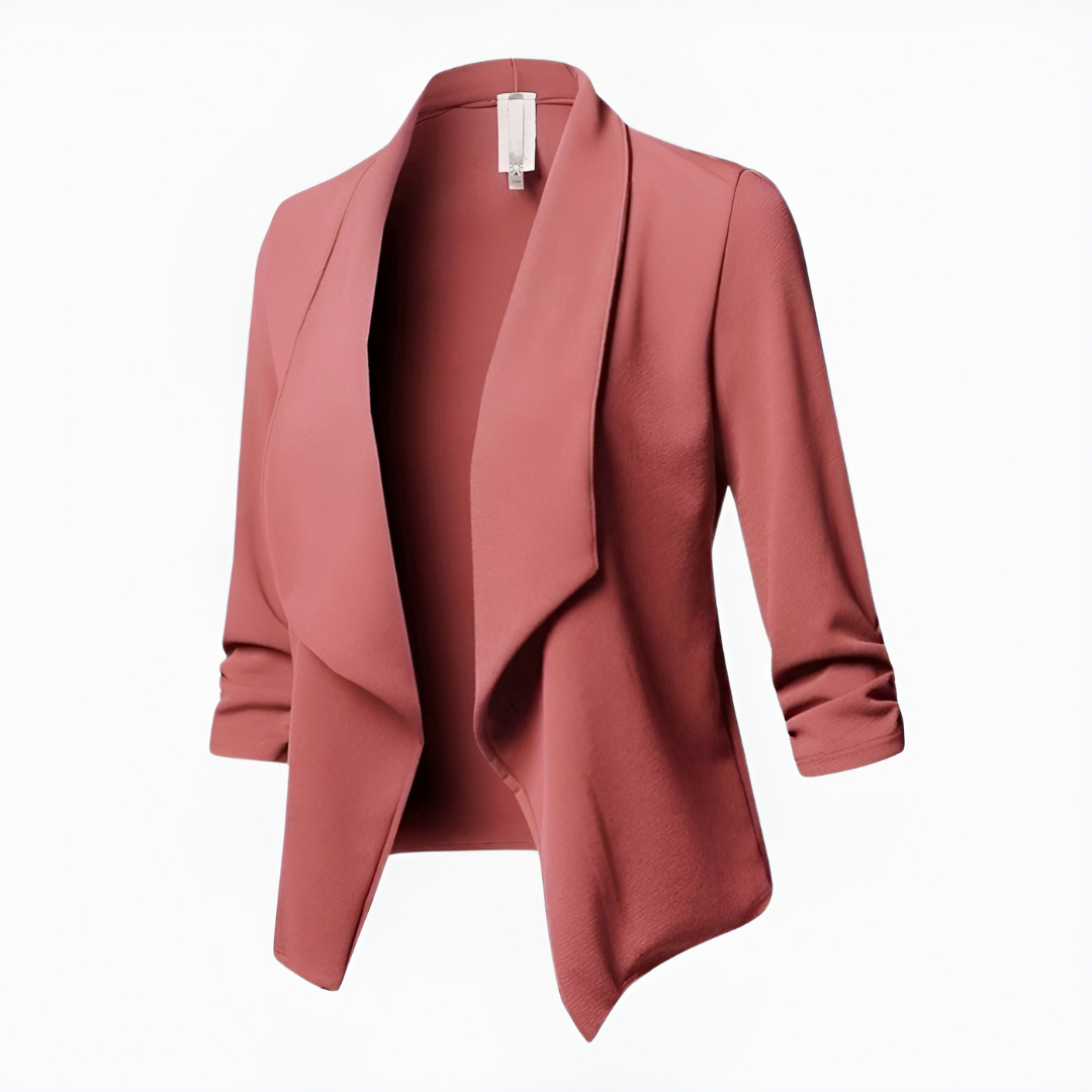 Damen Blazer | klassische gerade Form mit langen Ärmeln