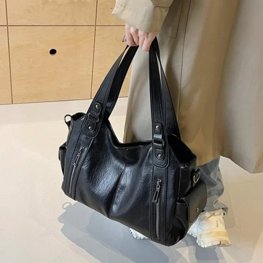 Damen Tasche | Schultertaschen-Form mit verstellbarem Riemen