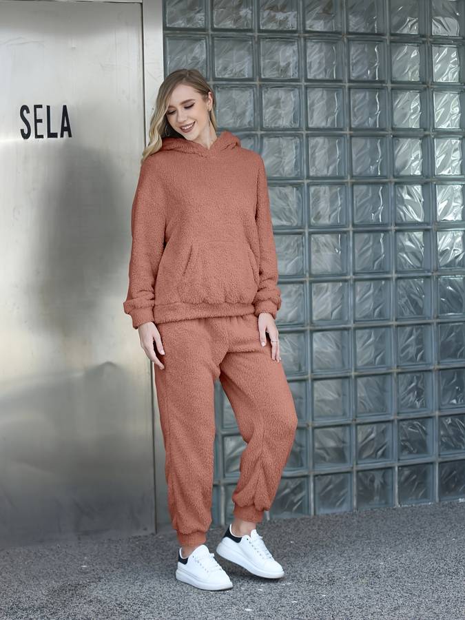 Set Damen | Zweiteiler mit Kapuzenoberteil