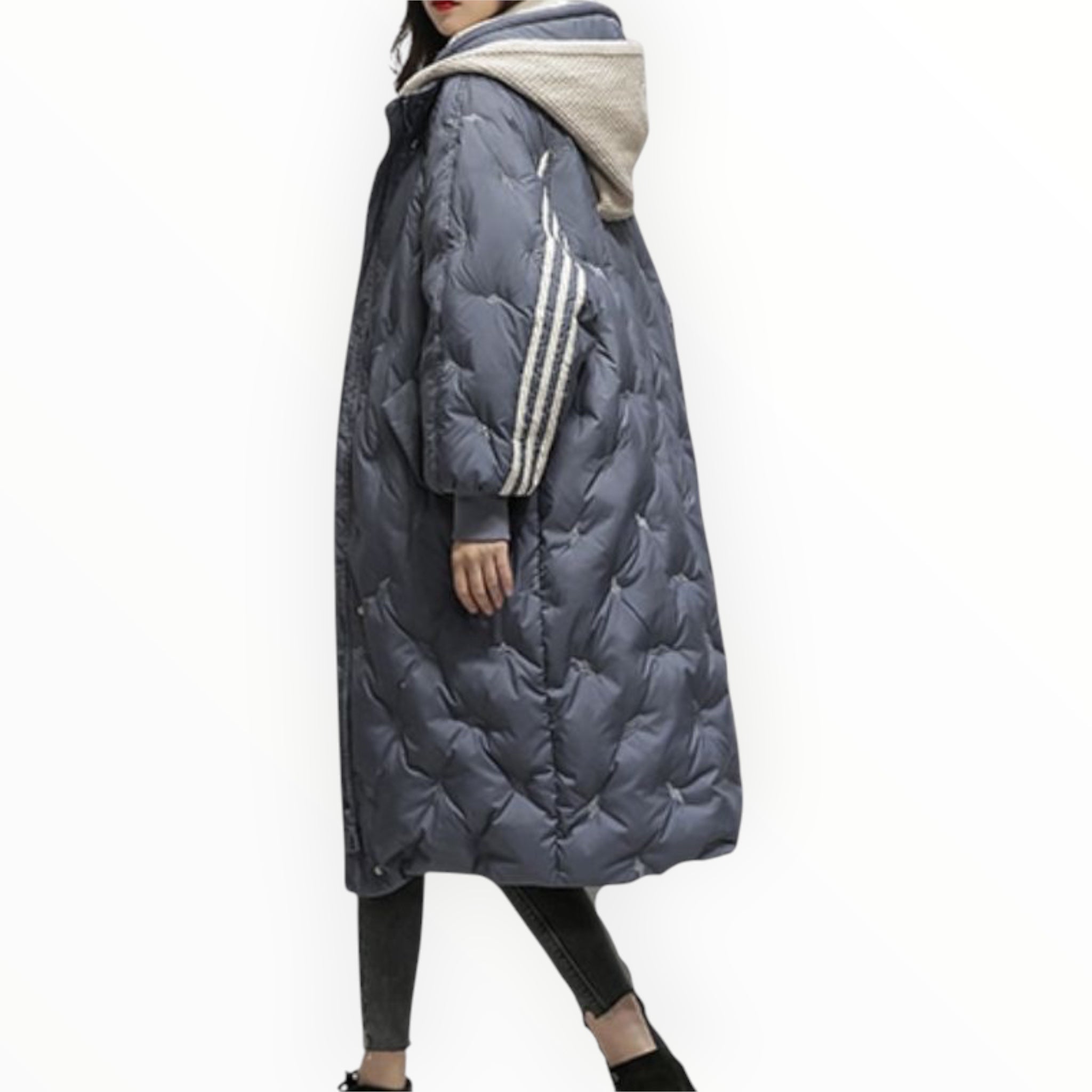 Damen Pufferjacke | Lange Form mit funktionaler Konstruktion