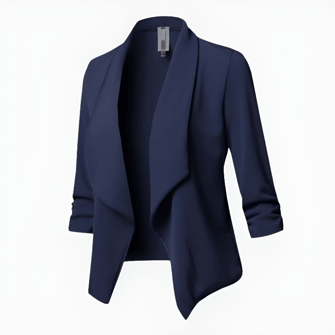 Damen Blazer | klassische gerade Form mit langen Ärmeln