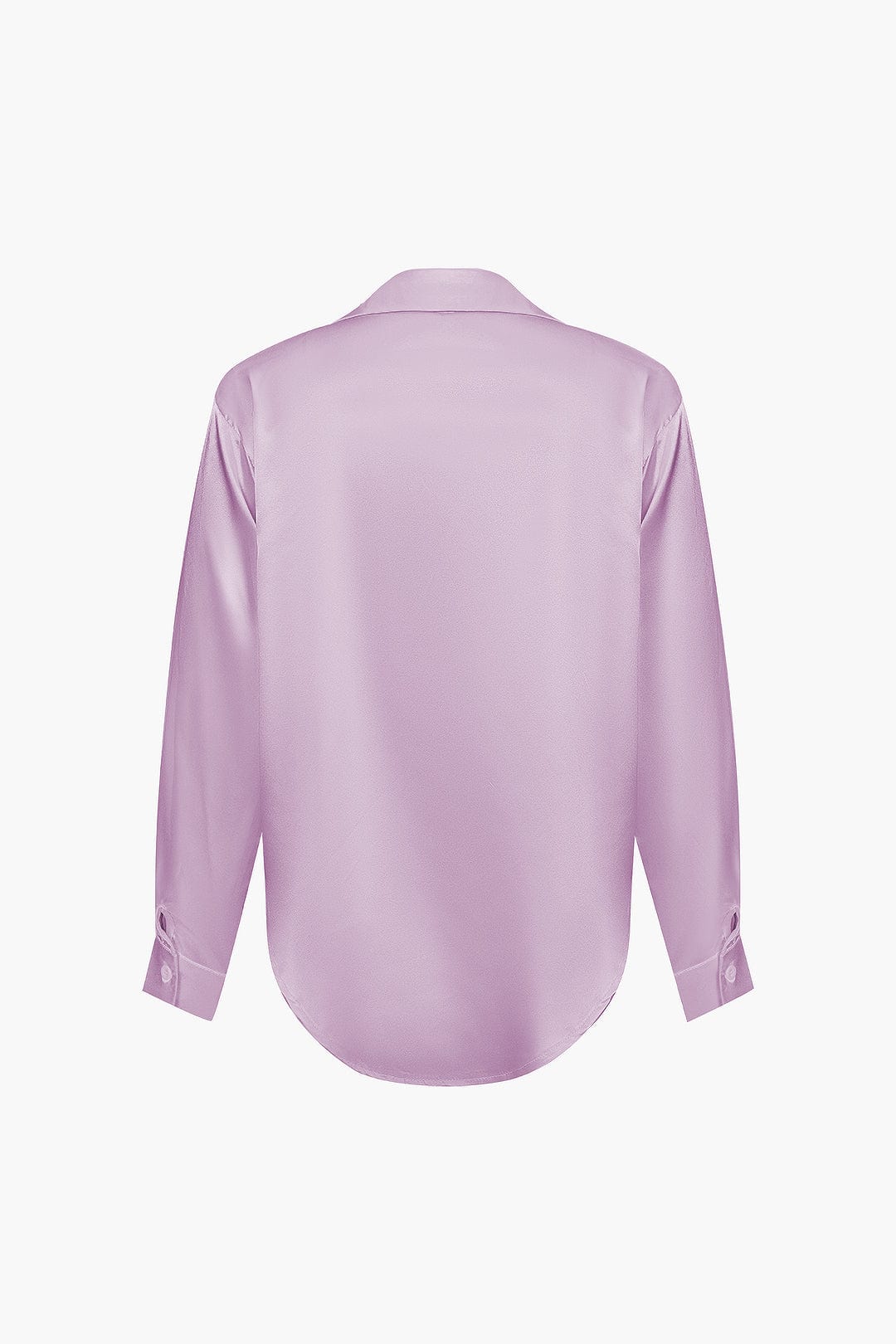 Damen Bluse | Langarm mit Kragen und Frontbindung