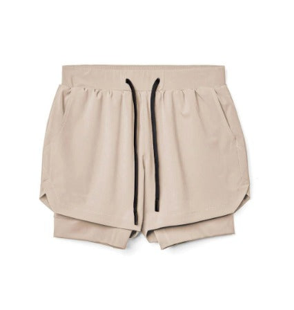 Shorts Herren | Kordelzugbund mit integrierter Innenhose