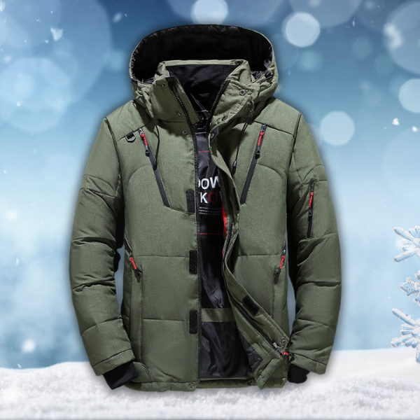 Herren Winterjacke | Funktionaler Schnitt mit klarer Form