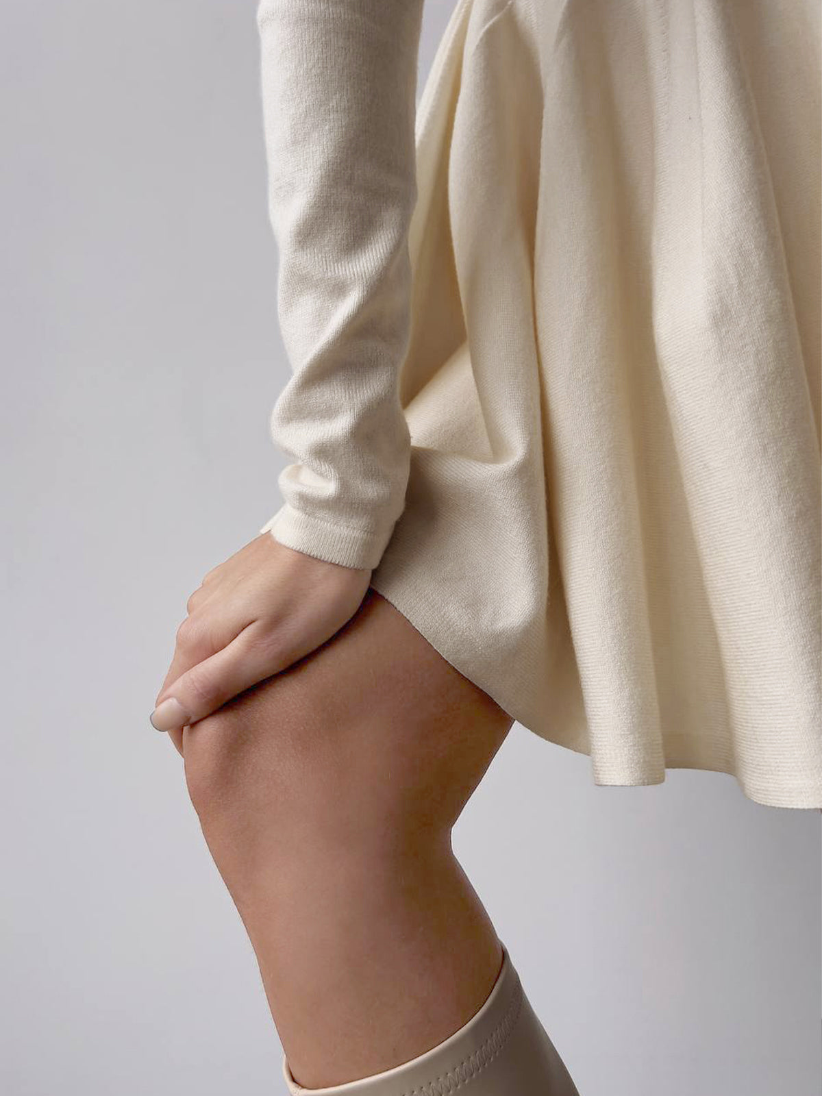 Damen Skaterkleid | lange Ärmel mit definierter Silhouette