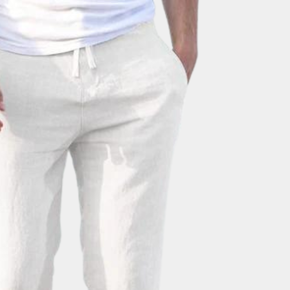 Herren Hose | Elastischer Bund mit Kordelzug