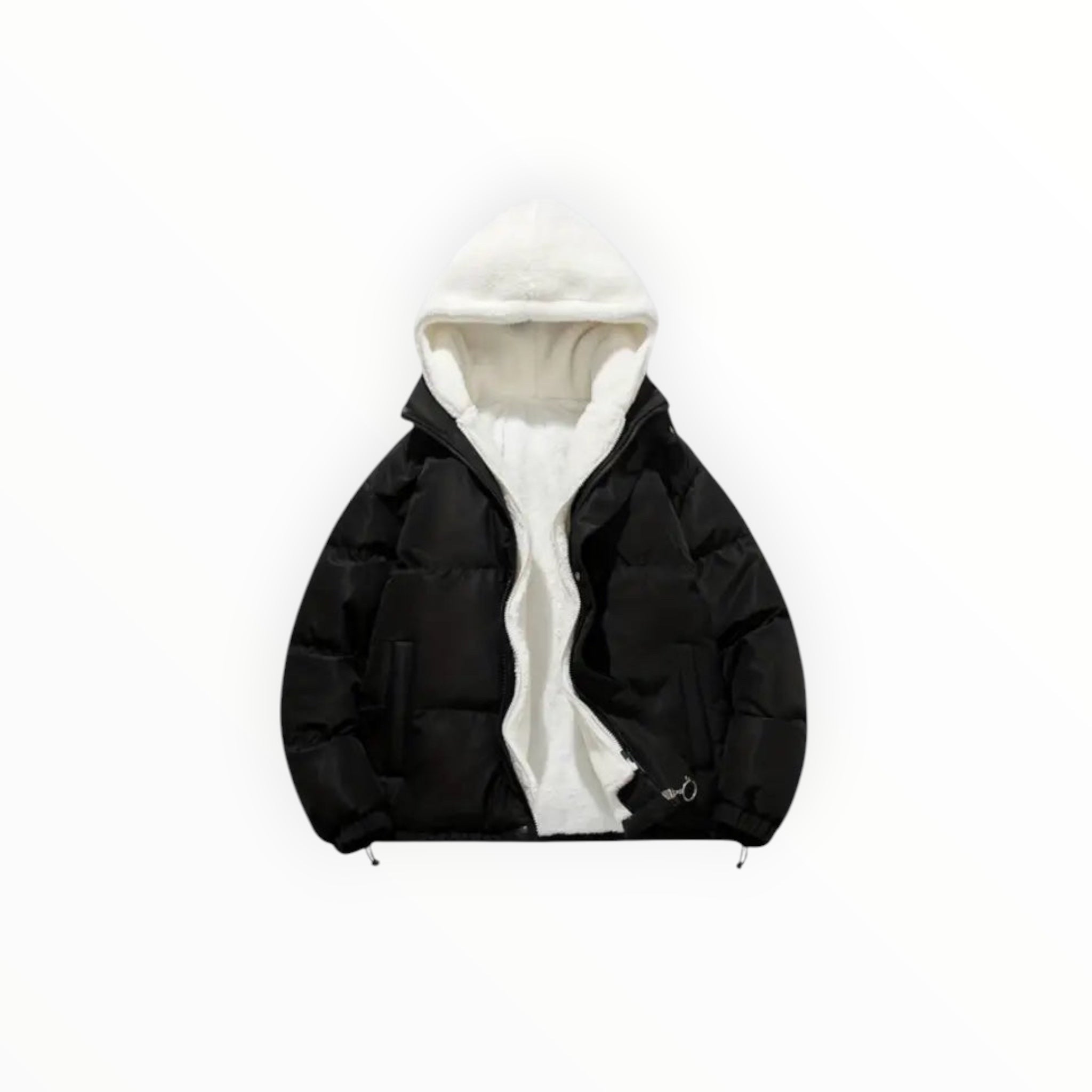 Damen Winterjacke mit Kapuze | Geschlossene Form für Wintertage