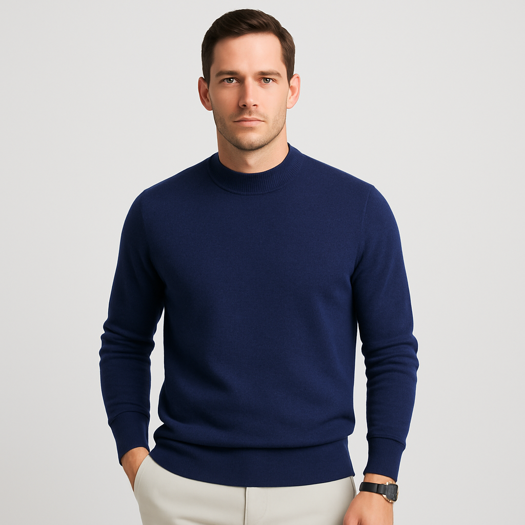 Pullover Herren | Langarm Normalschnitt Gerade Form