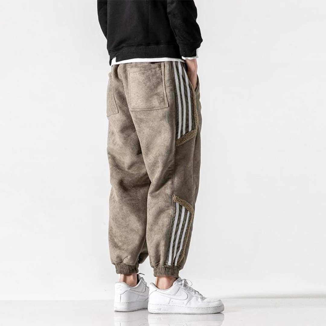 Herren Hose | Joggerform mit elastischem Bund und Beinabschluss