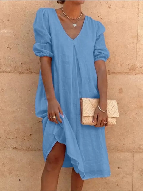 Damen Kleid | A-Linie mit leichtem Schwung