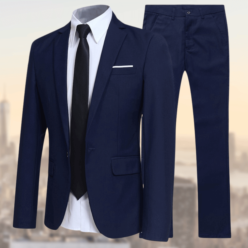 Anzug Herren | Reverssakko mit schmaler Hose