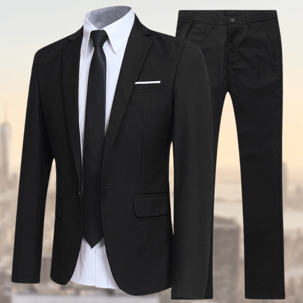 Anzug Herren | Reverssakko mit schmaler Hose
