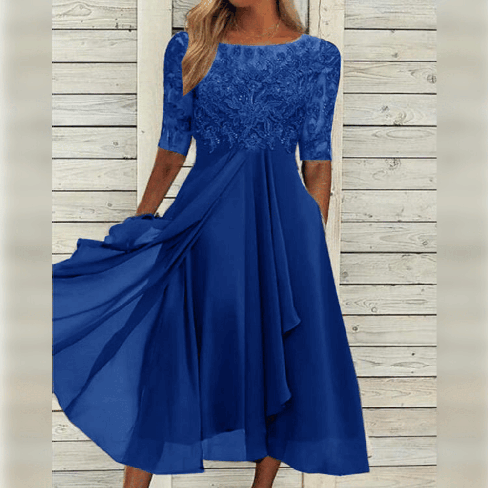 Damenkleid | Midi-Ausführung für Hochzeitsgäste