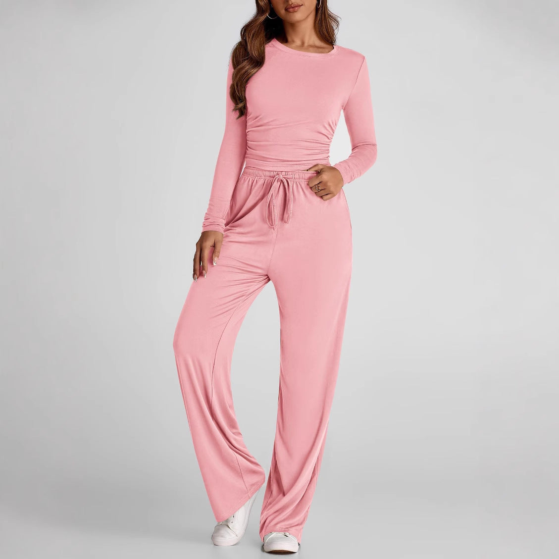 Damen Freizeit-Set | Zweiteiliges Oberteil und Hose