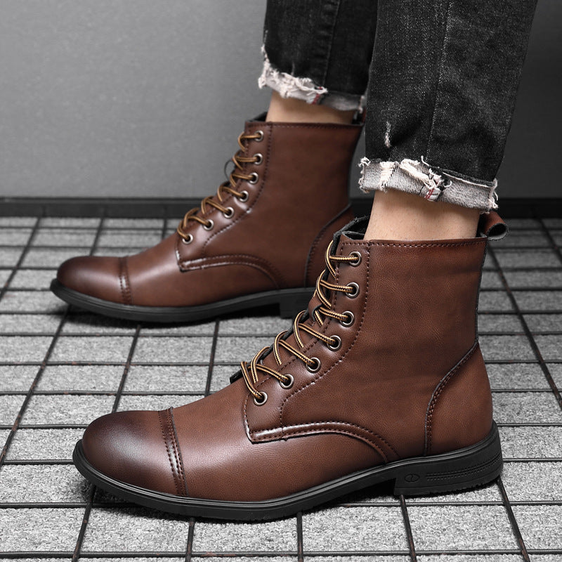 Stiefel Herren | Klassische Form mit Einheitlicher Sohle