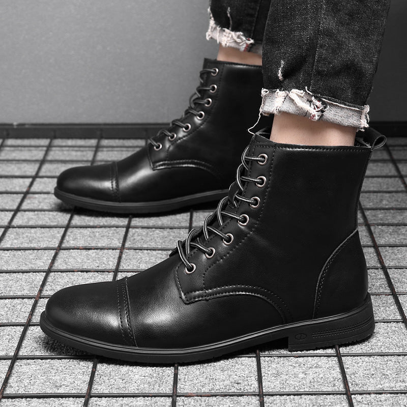 Stiefel Herren | Klassische Form mit Einheitlicher Sohle