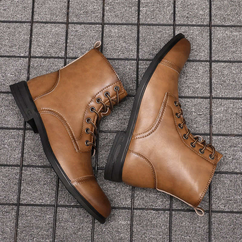Stiefel Herren | Klassische Form mit Einheitlicher Sohle