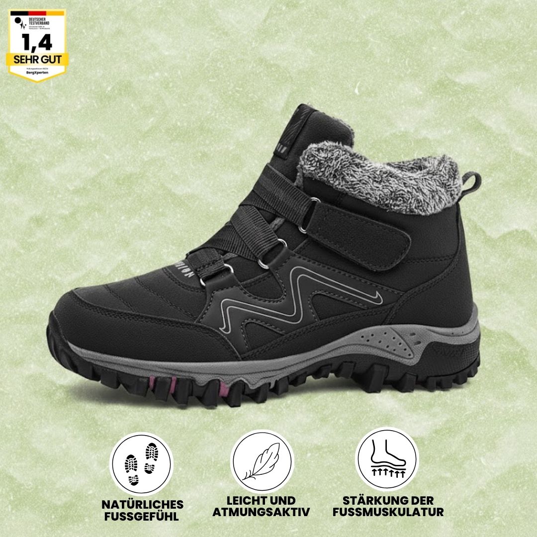 Damen Winterstiefel | knöchelhohe Ausführung mit Profilsohle