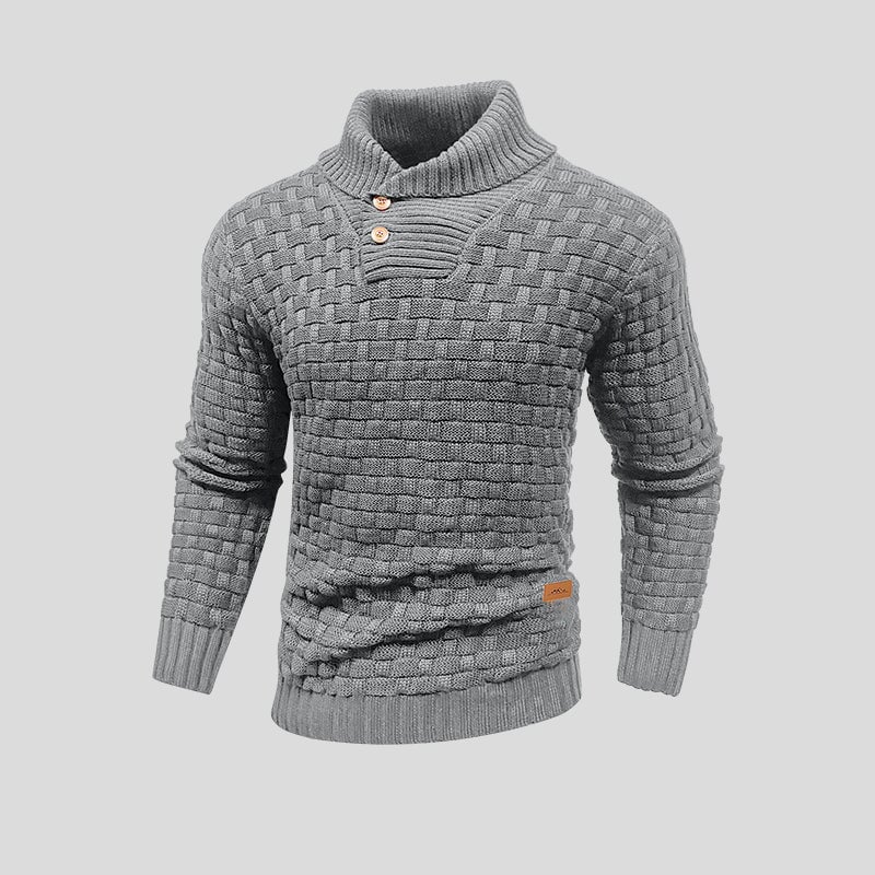Herren Pullover | langarm Ausführung mit strukturierter Oberfläche