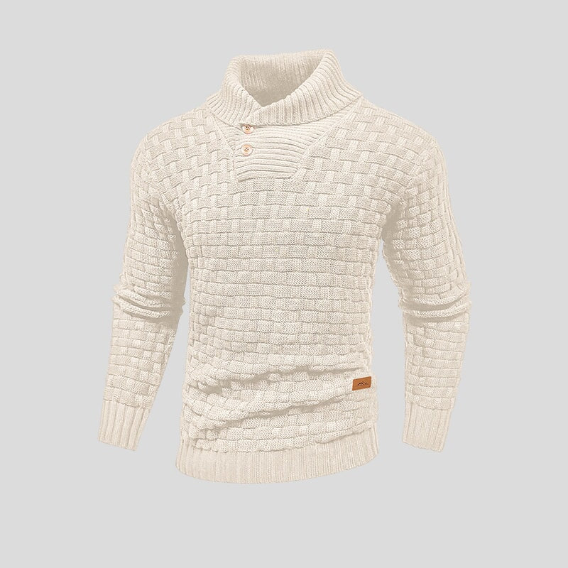 Herren Pullover | langarm Ausführung mit strukturierter Oberfläche