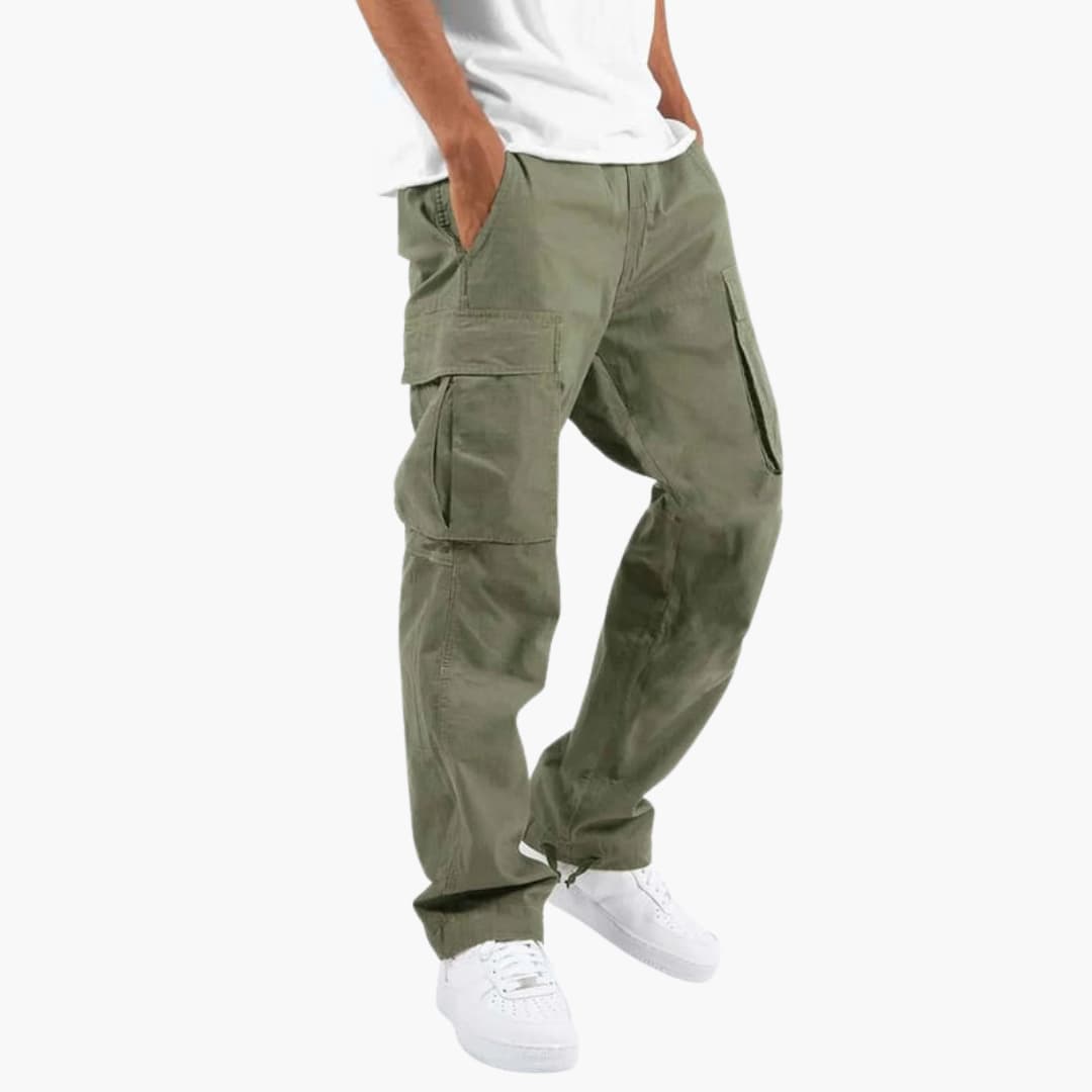 Cargo-Hose Herren | Elastischer Bund mit seitlichen Taschen