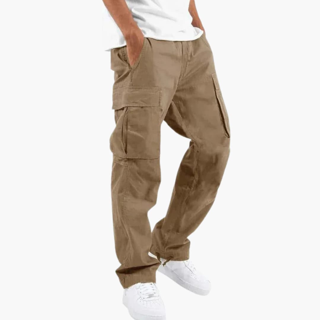 Cargo-Hose Herren | Elastischer Bund mit seitlichen Taschen