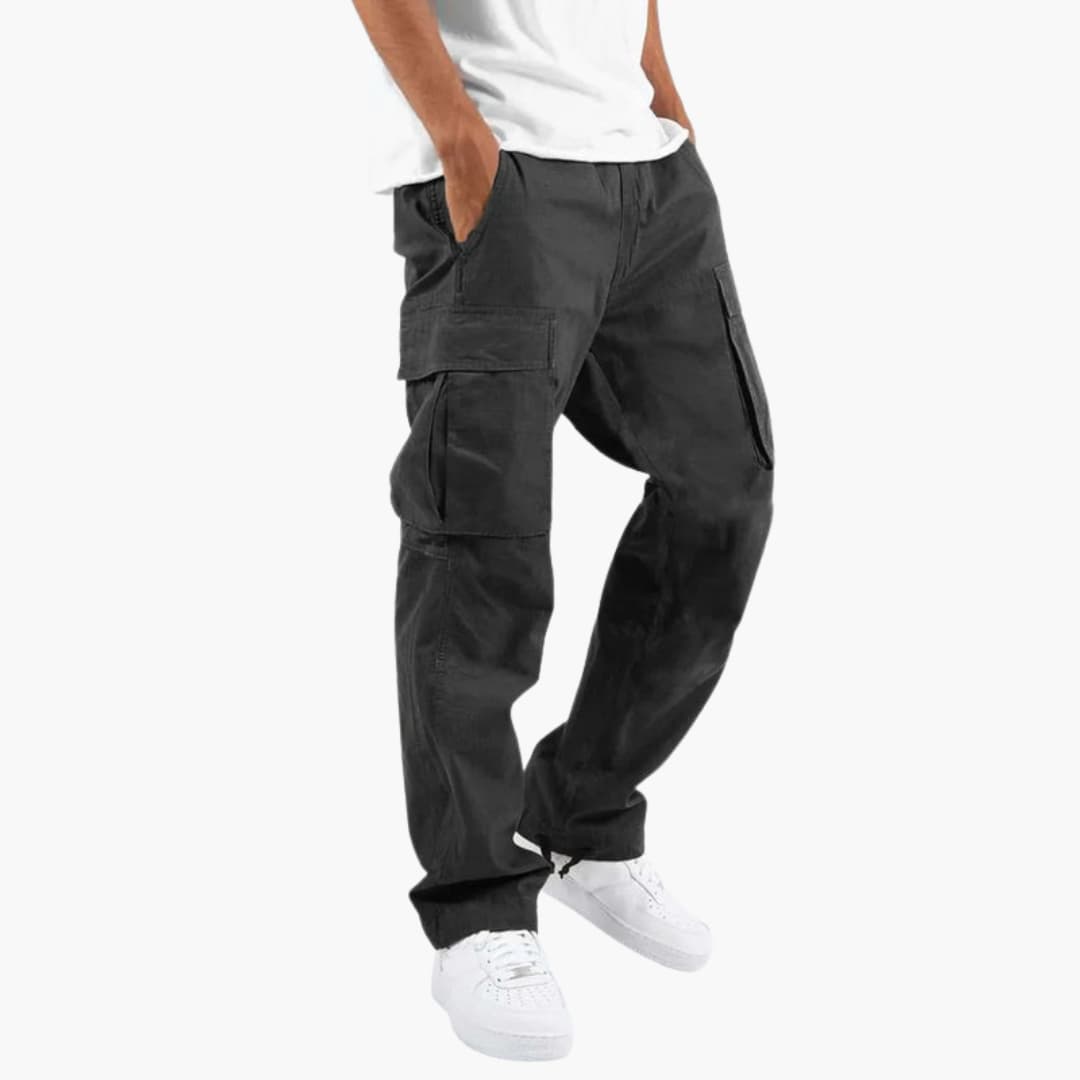 Cargo-Hose Herren | Elastischer Bund mit seitlichen Taschen