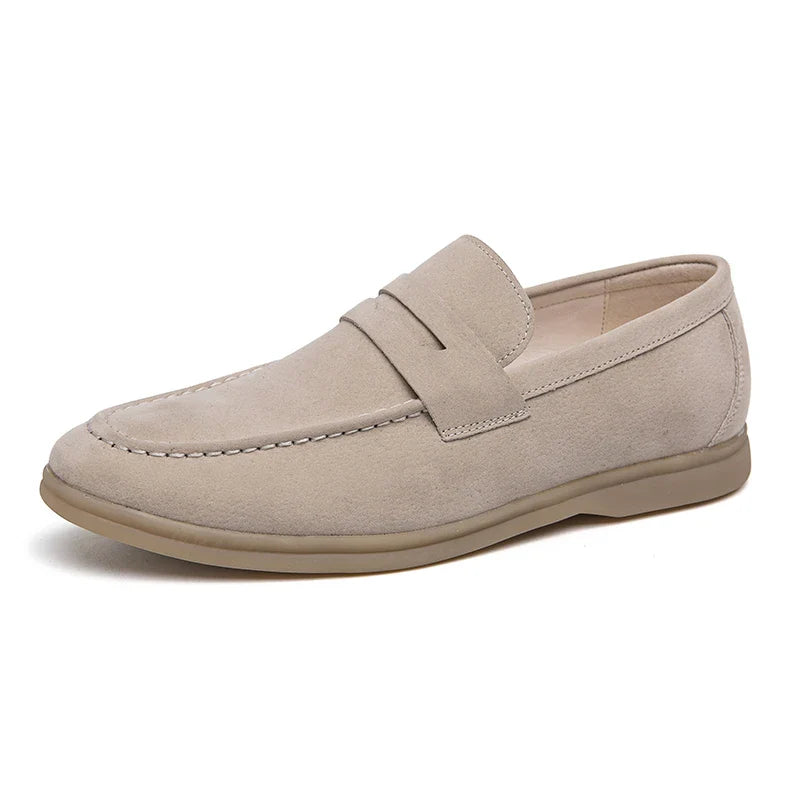 Loafer Herren | Schlupfdesign mit Riemen und umlaufender Naht