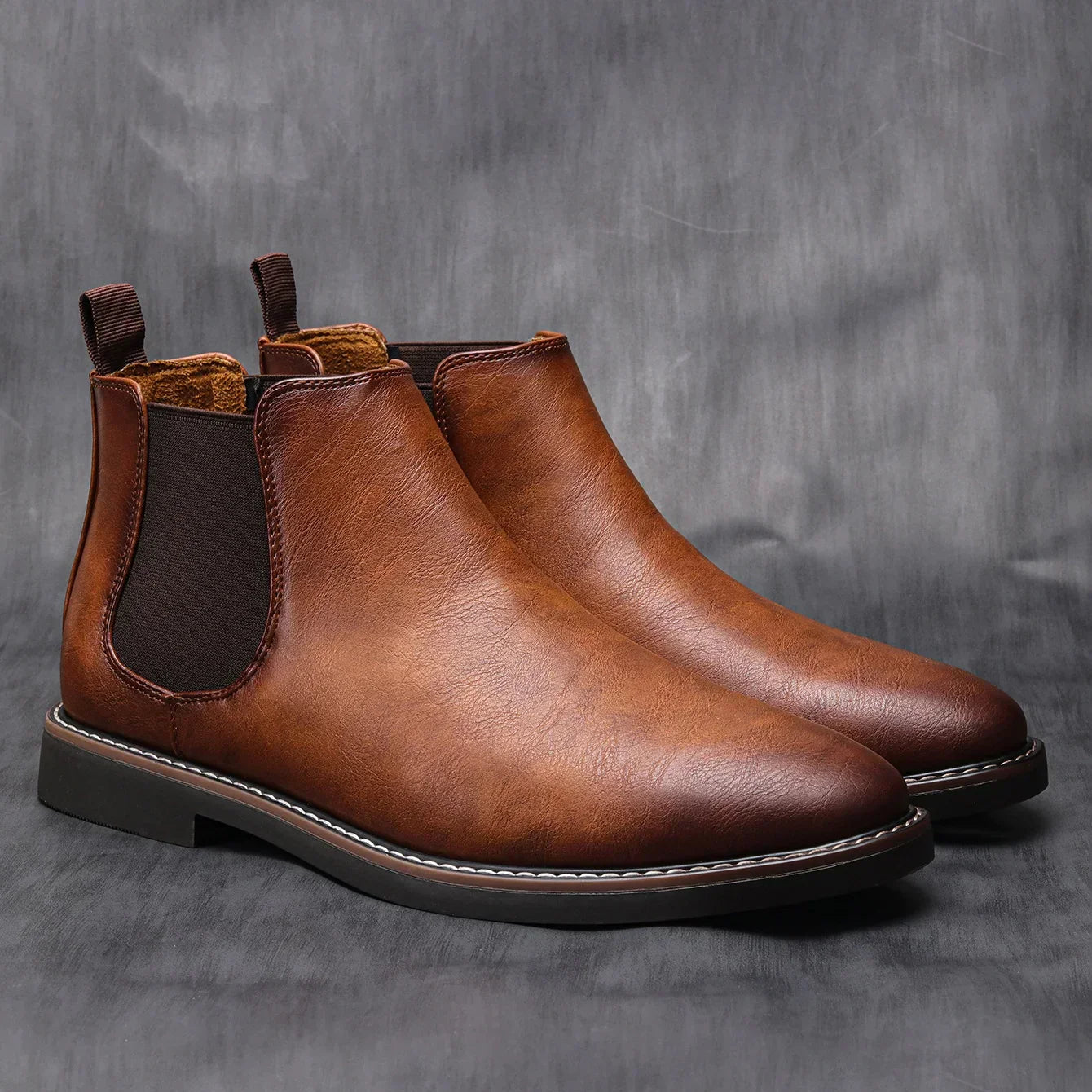 Boots Herren | Seitliche Elastikeinsätze mit Schlanker Silhouette