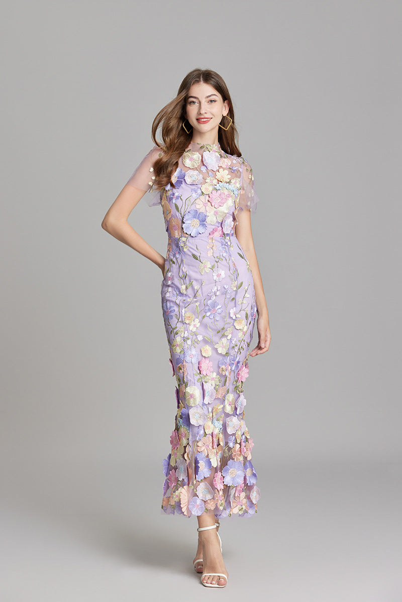 Damenkleid | Ärmellose Maxi-Ausführung