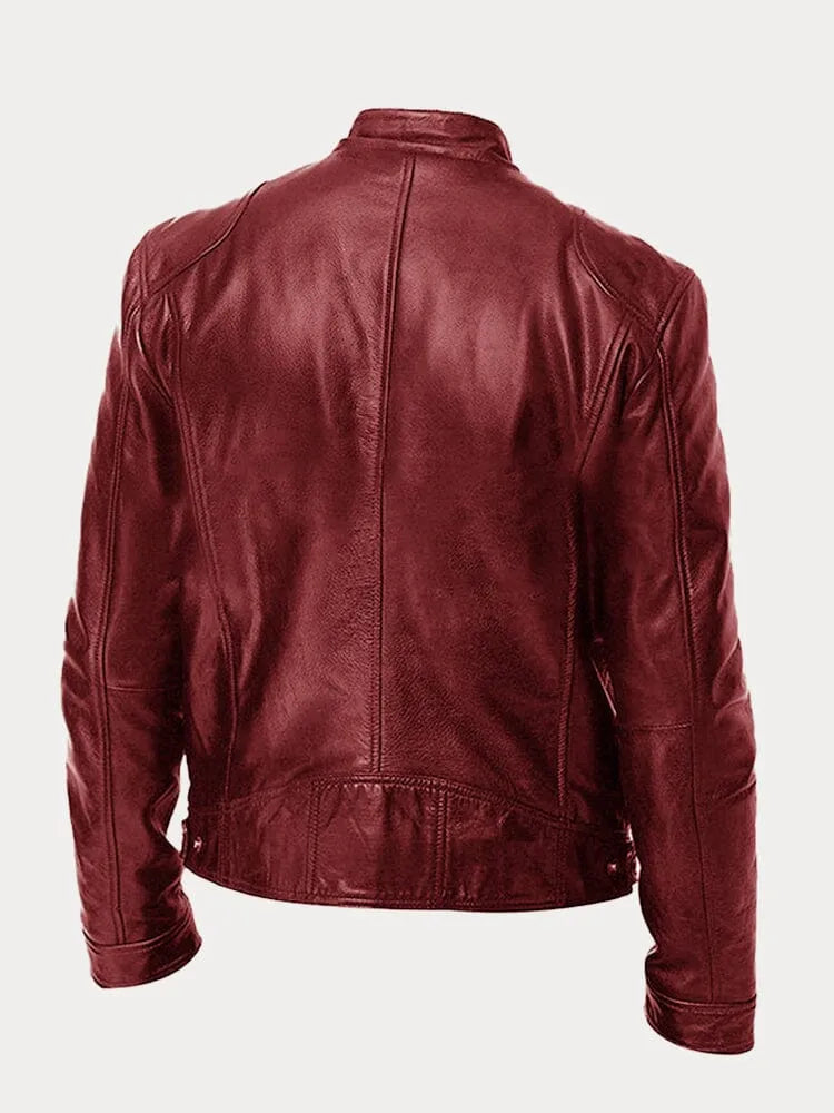 Jacke Herren | Stehkragen mit Reißverschlusstaschen