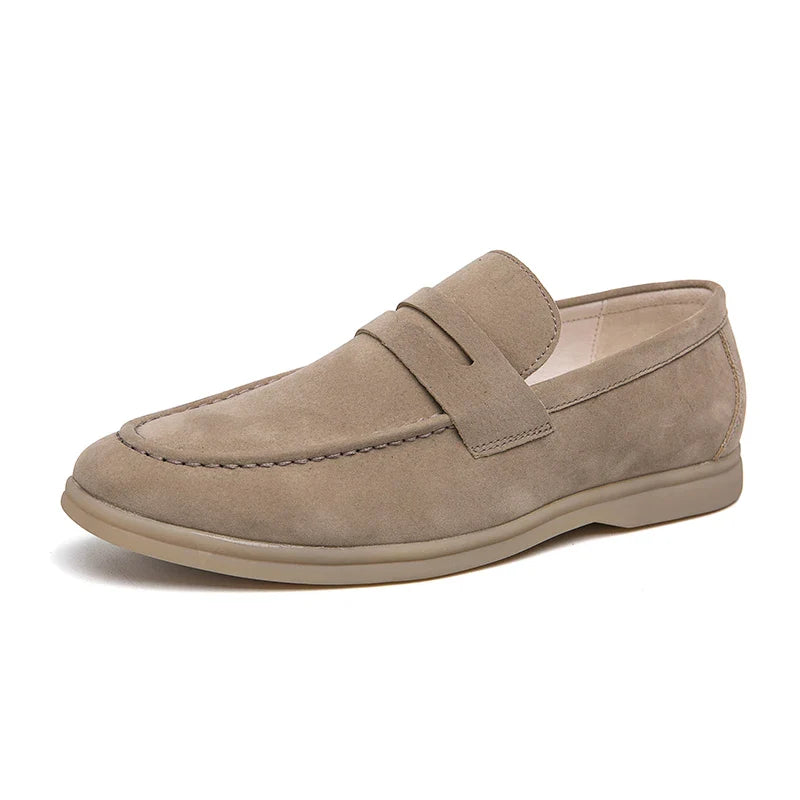Loafer Herren | Schlupfdesign mit Riemen und umlaufender Naht
