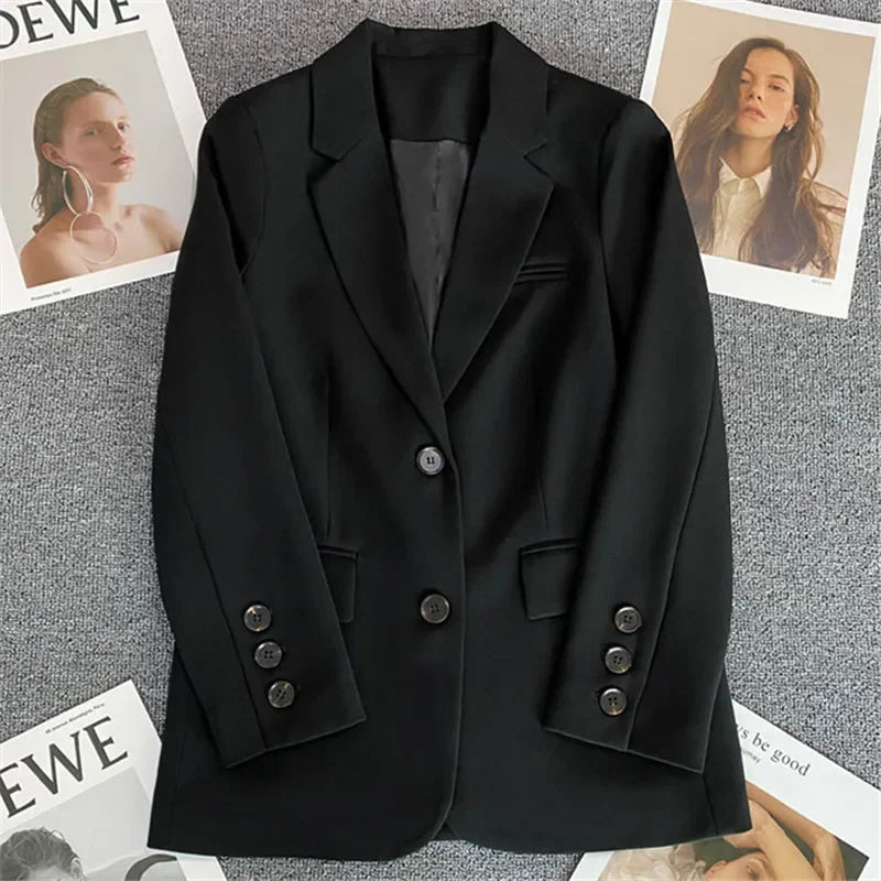 Damen Blazer | Doppelknopf mit Reverskragen und Taschen