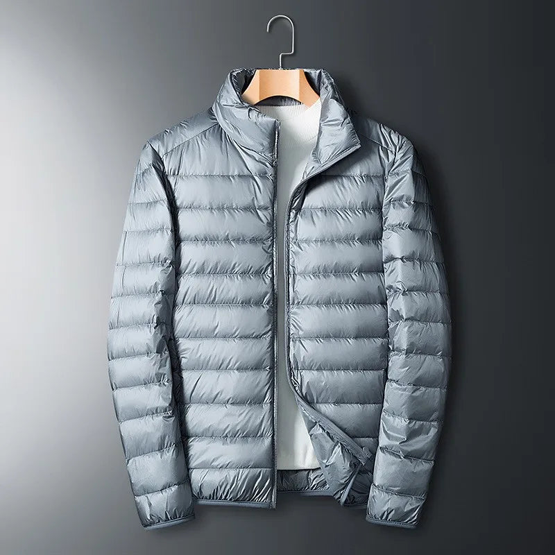 Herren Jacke | Stehkragen und durchgehender Reißverschluss