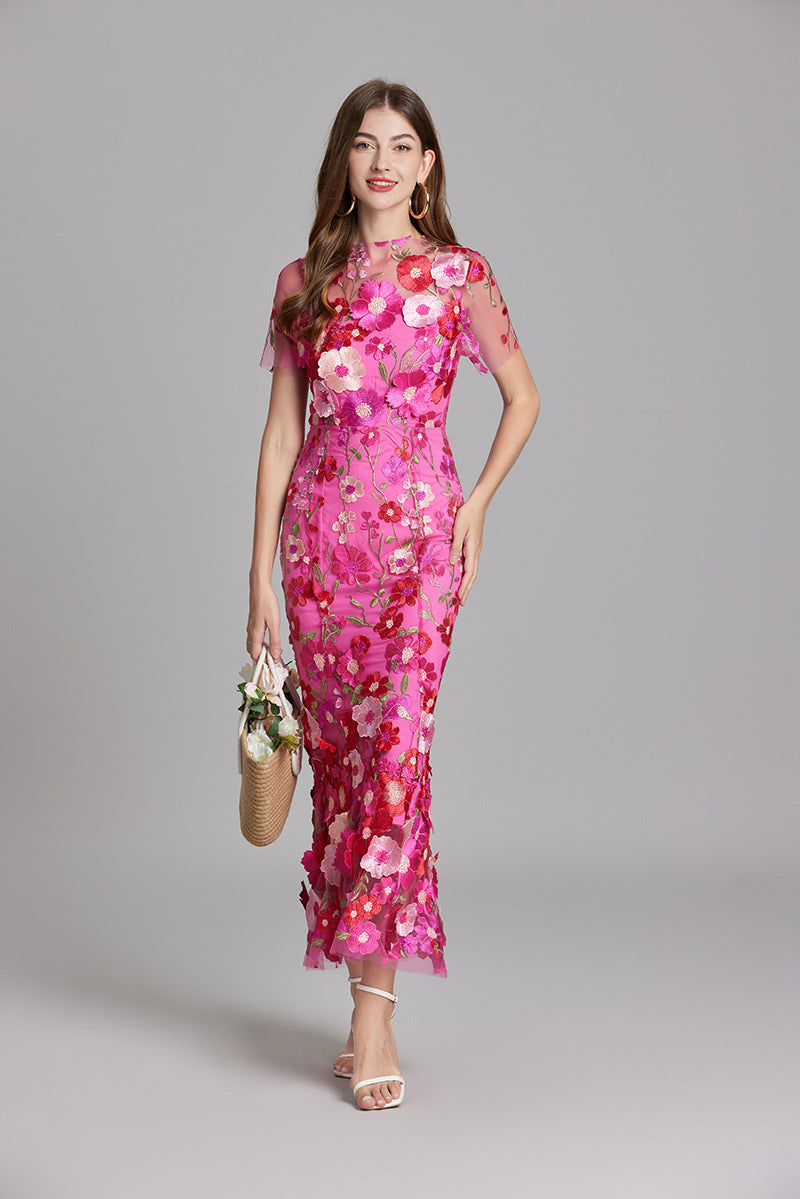 Damenkleid | Ärmellose Maxi-Ausführung