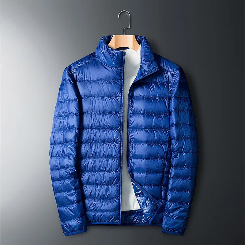 Herren Jacke | Stehkragen und durchgehender Reißverschluss