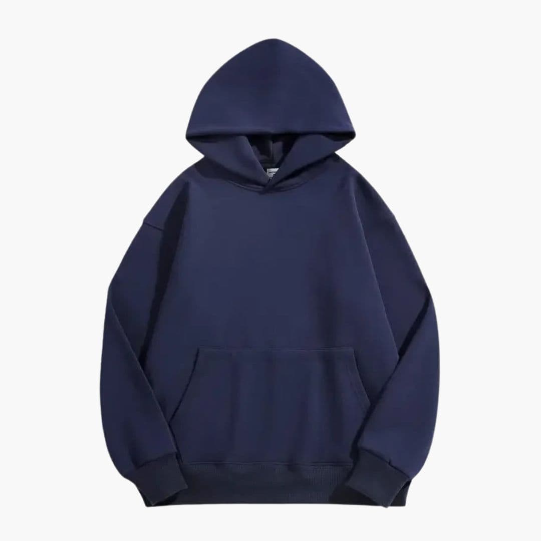 Kapuzenpullover Herren | Kapuze mit Fronttasche und Bündchenabschluss