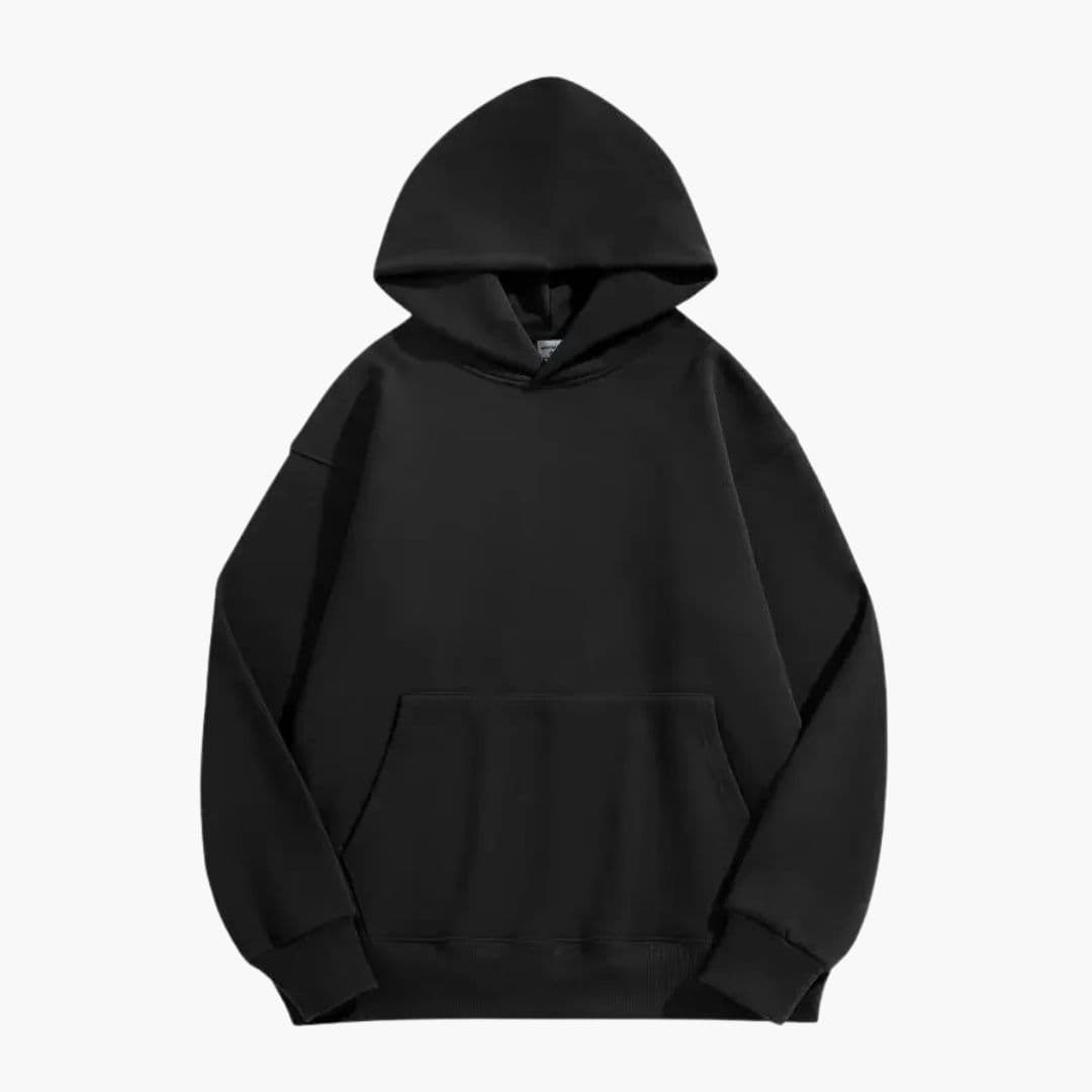 Kapuzenpullover Herren | Kapuze mit Fronttasche und Bündchenabschluss